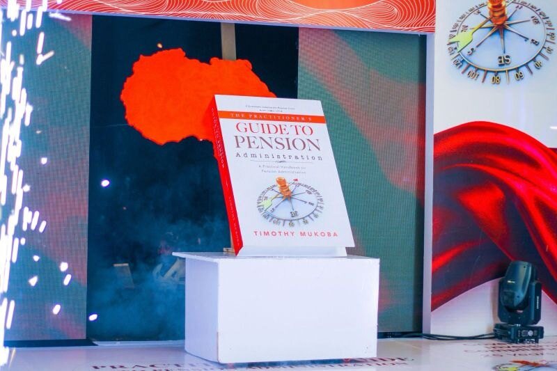 The book on display at the launch.