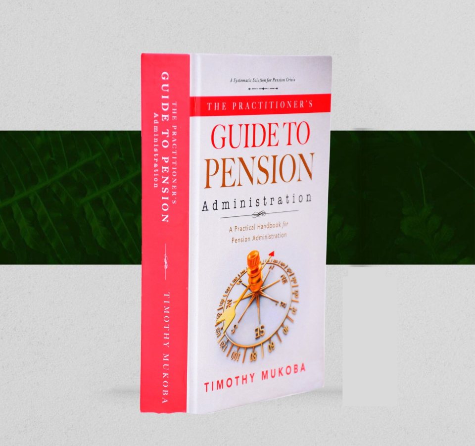 The Practitioner's Guide to Pension Administration, standing, showing the spine