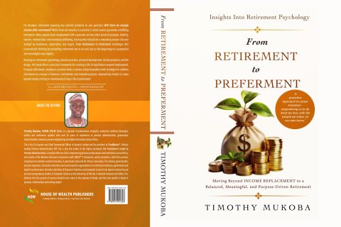The full cover of From Retirement to Preferment, front, spine and back