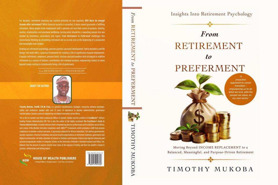 The full cover of From Retirement to Preferment, front, spine and back